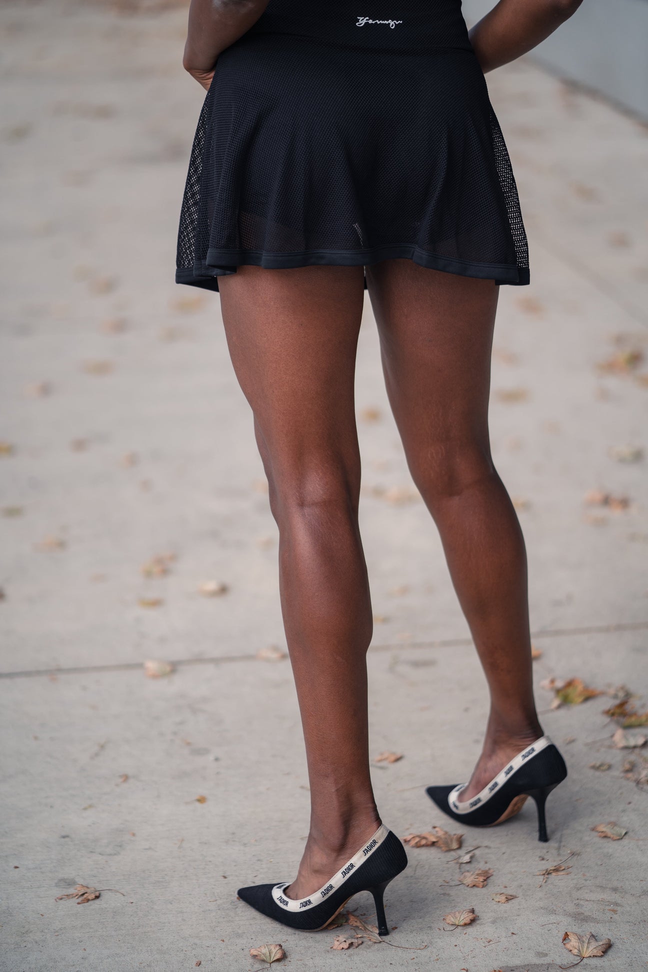 Aleksandra Skort - Black