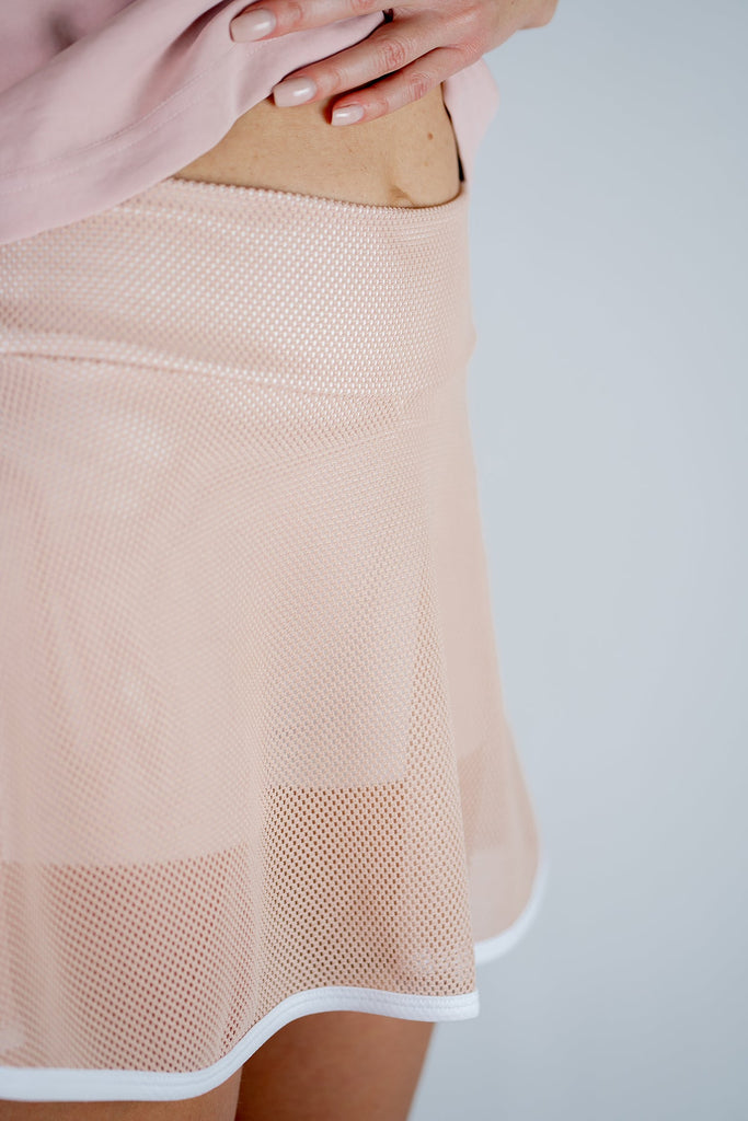 Aleksandra Skort - Blush sustainable fashion