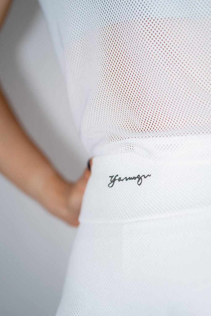 Aleksandra Skort - White sustainable fashion