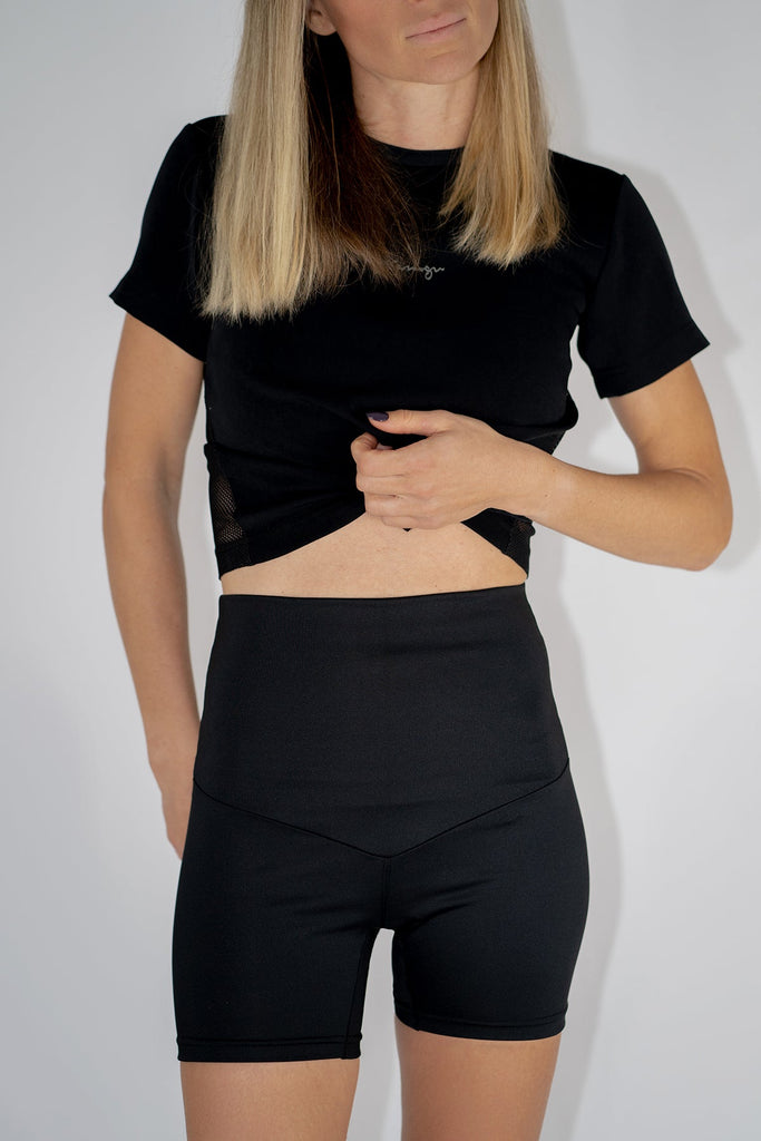 Daria Active Shaper Short black sustainable fashion biker shorts