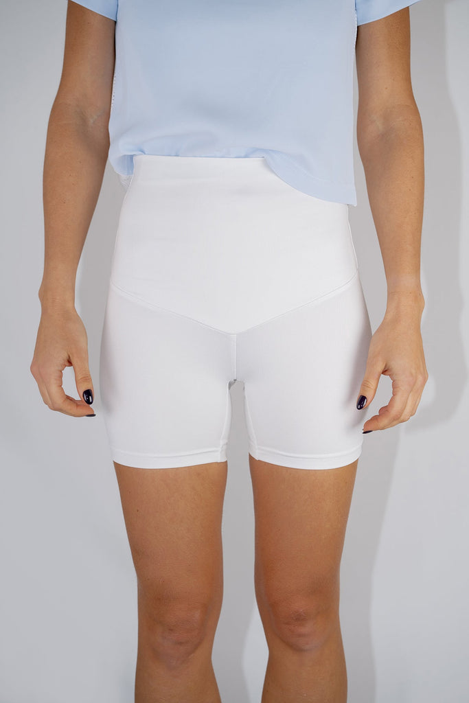 Daria Active Shaper Short - White sustainable fashion
