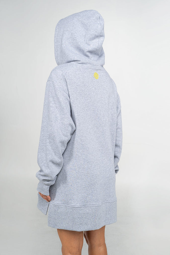 The Ecolena Hoodie - Grey sustainable fashion tennis activewear